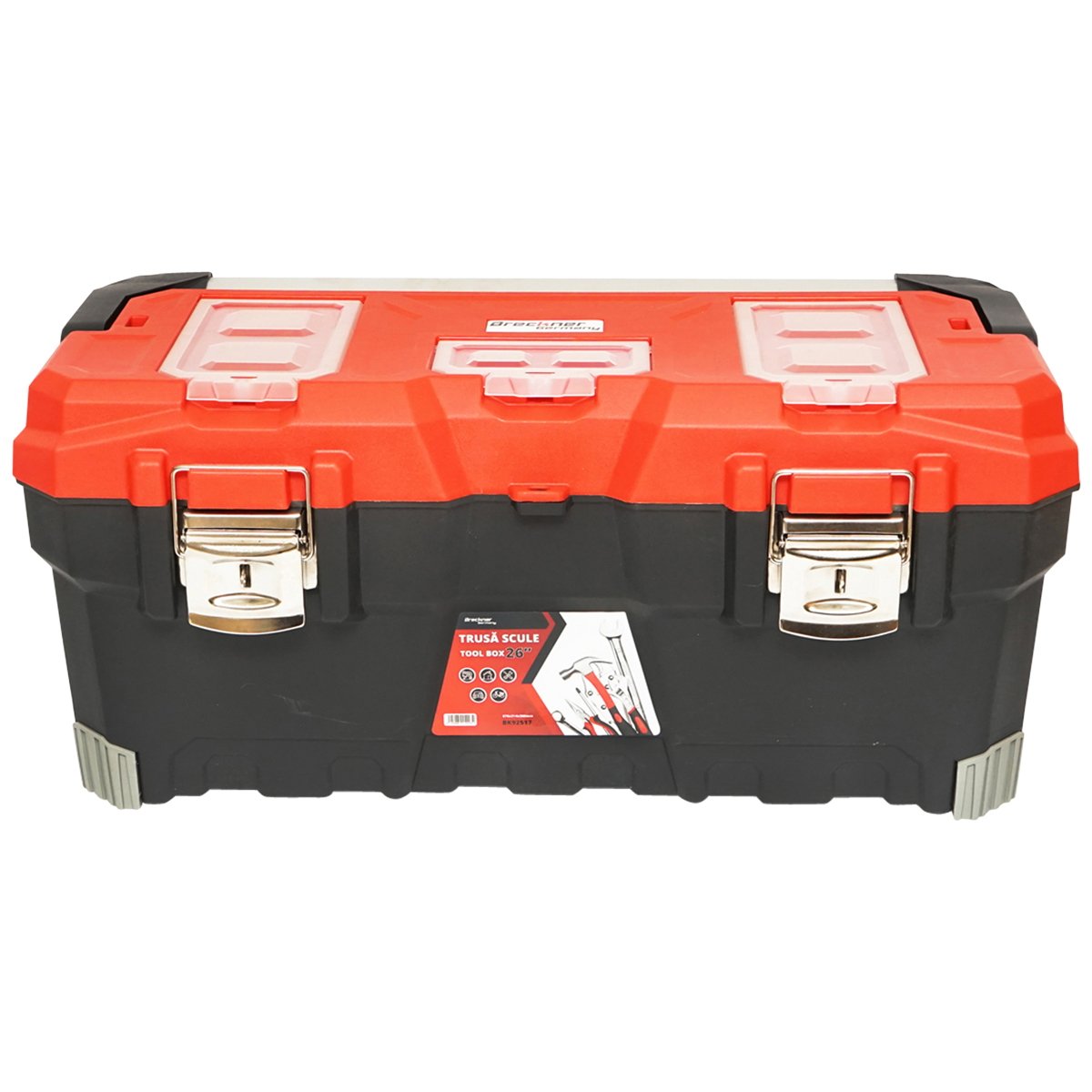 Cutie pentru scule profesionala cu maner aluminiu 676x314x300mm Breckner Germany